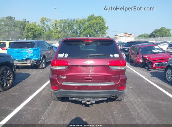 1C4RJFBG9HC853492 2017 JEEP GRAND CHEROKEE Maroon 