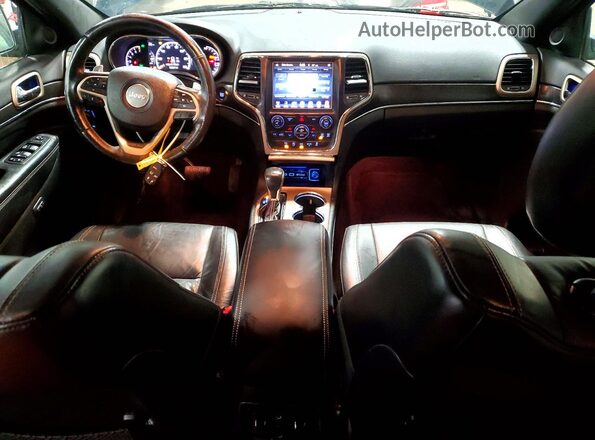 1C4RJFBG9HC853783 2017 JEEP GRAND Black Vista del salpicadero