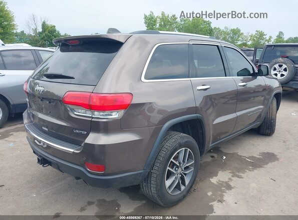 1C4RJFBG9HC911293 2017 JEEP GRAND CHEROKEE Brown Trasero derecho