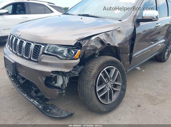 1C4RJFBG9HC911293 2017 JEEP GRAND CHEROKEE Brown Vista frontal