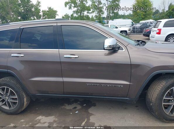 1C4RJFBG9HC911293 2017 JEEP GRAND CHEROKEE Brown Vista interior trasera