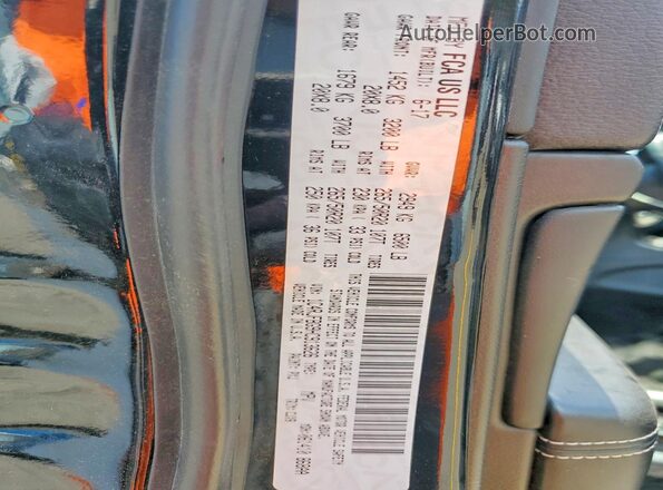 1C4RJFBG9HC913626 2017 JEEP GRAND Black Սալոնի 360 աստիճան տեսք