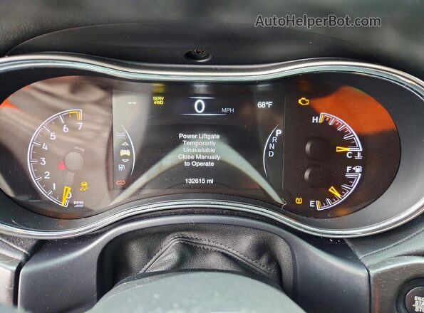 1C4RJFBG9JC174568 2018 JEEP GRAND Black Widok zestawu wskaźników
