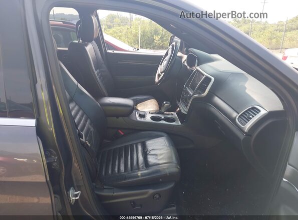 1C4RJFBG9JC219847 2018 JEEP GRAND CHEROKEE Gray Front interior view