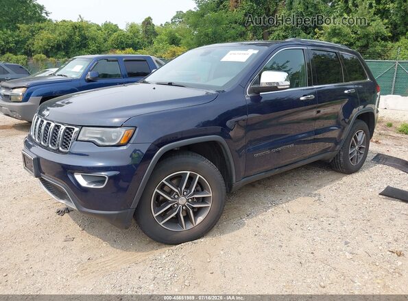 1C4RJFBG9JC260303 2018 JEEP GRAND CHEROKEE Dark Blue Vista tres cuartos delantera izquierda