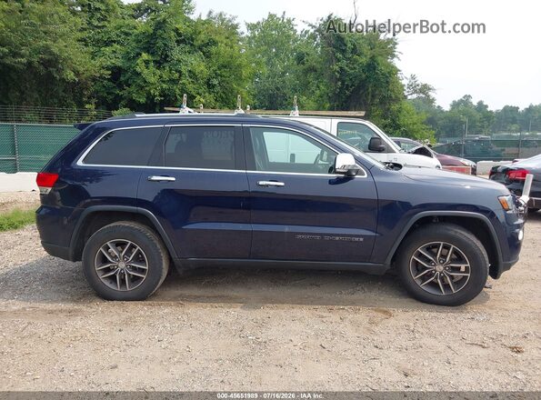 1C4RJFBG9JC260303 2018 JEEP GRAND CHEROKEE Dark Blue Vista interior trasera