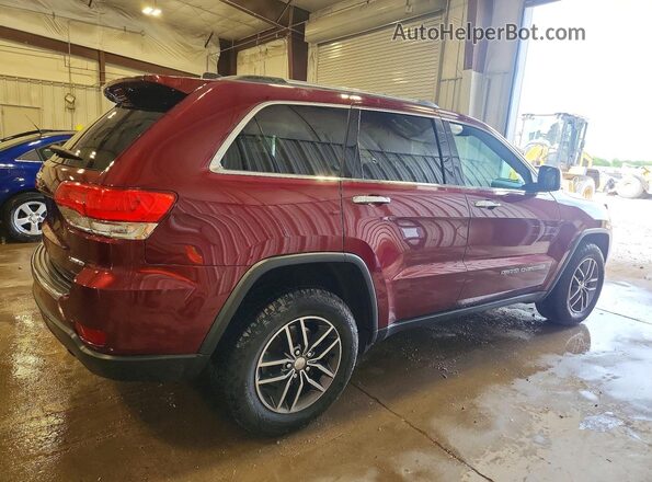 1C4RJFBG9JC293172 2018 JEEP GRAND Burgundy Trasero derecho