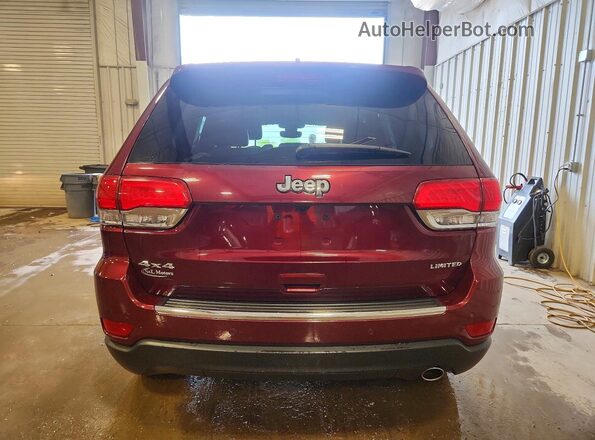 1C4RJFBG9JC293172 2018 JEEP GRAND Burgundy Vista trasera