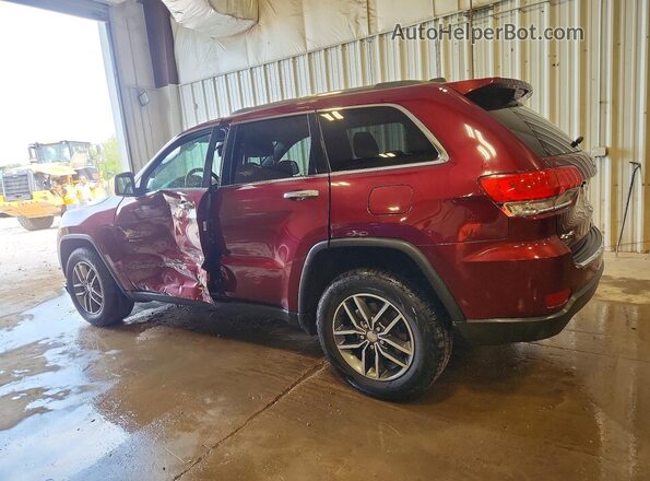1C4RJFBG9JC293172 2018 JEEP GRAND Burgundy Trasero izquierdo
