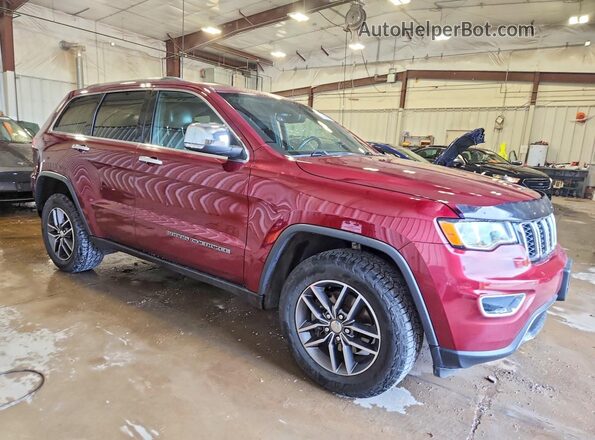 1C4RJFBG9JC293172 2018 JEEP GRAND Burgundy Delantero derecho