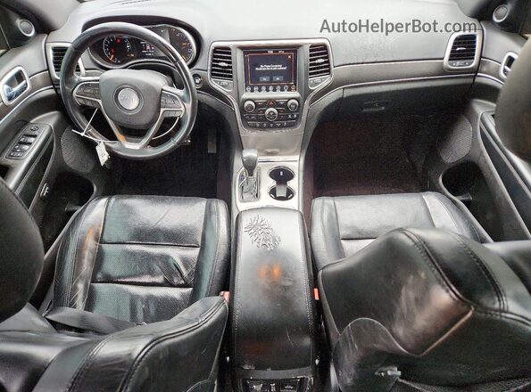 1C4RJFBG9JC370574 2018 JEEP GRAND Black Dashboard view