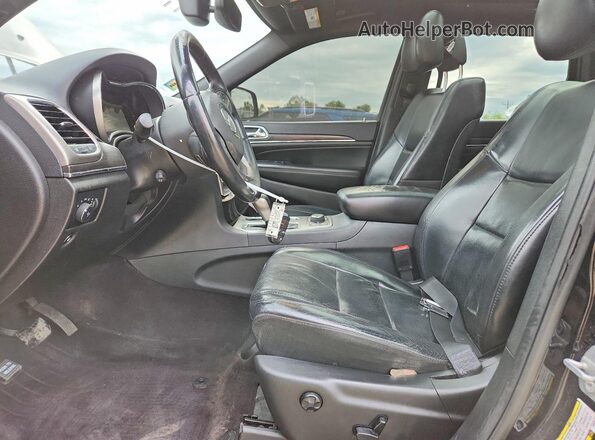 1C4RJFBG9JC370574 2018 JEEP GRAND Black Front interior view