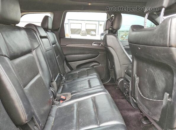 1C4RJFBG9JC370574 2018 JEEP GRAND Black Rear interior view
