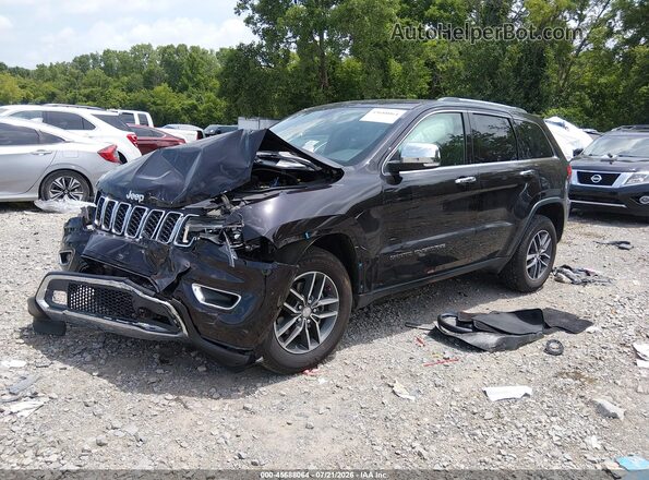 1C4RJFBG9JC387987 2018 JEEP GRAND CHEROKEE Черный Передняя левая четверть