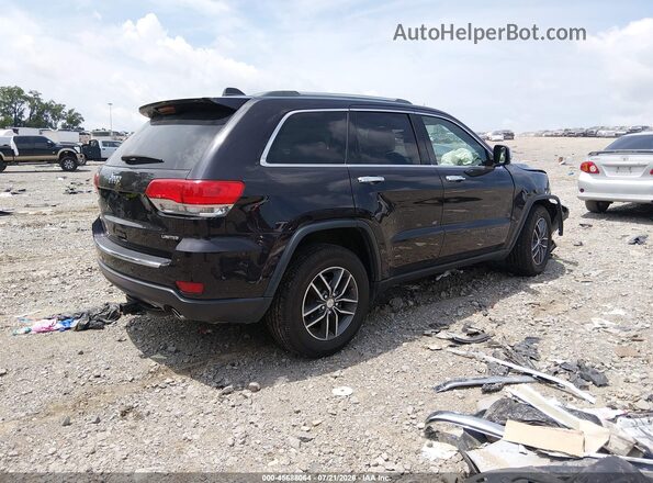 1C4RJFBG9JC387987 2018 JEEP GRAND CHEROKEE Черный Задняя правая четверть