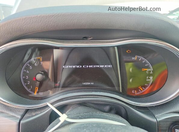 1C4RJFBG9KC532544 2019 JEEP GRAND Gray Widok zestawu wskaźników