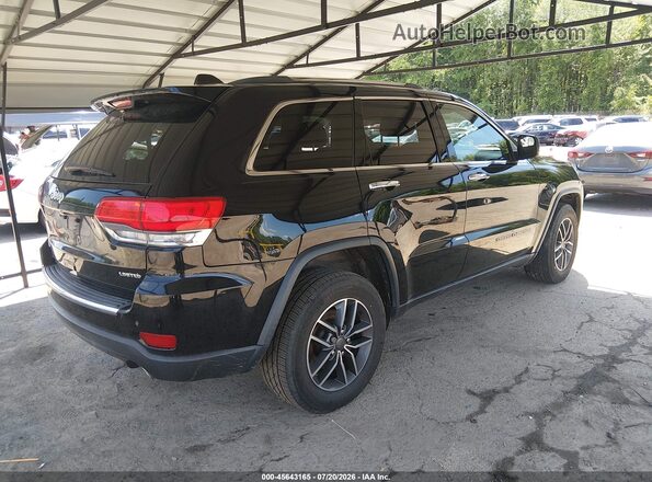 1C4RJFBG9KC532785 2019 JEEP GRAND CHEROKEE Black Задня права чверть
