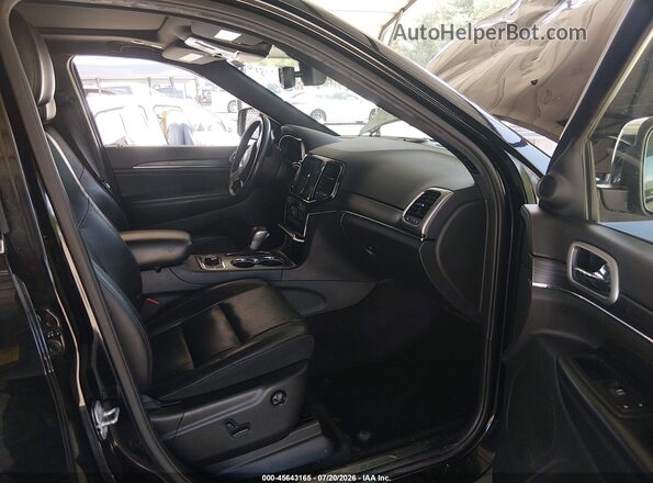 1C4RJFBG9KC532785 2019 JEEP GRAND CHEROKEE Black Вид салону спереду