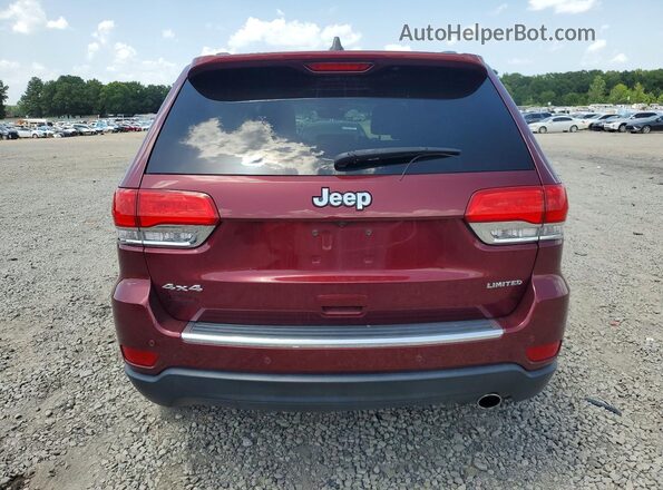 1C4RJFBG9KC772483 2019 JEEP GRAND Red Widok z tyłu