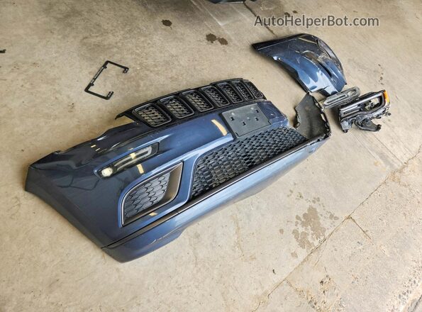 1C4RJFBG9LC158969 2020 JEEP GRAND Blue Vista de la etiqueta del VIN