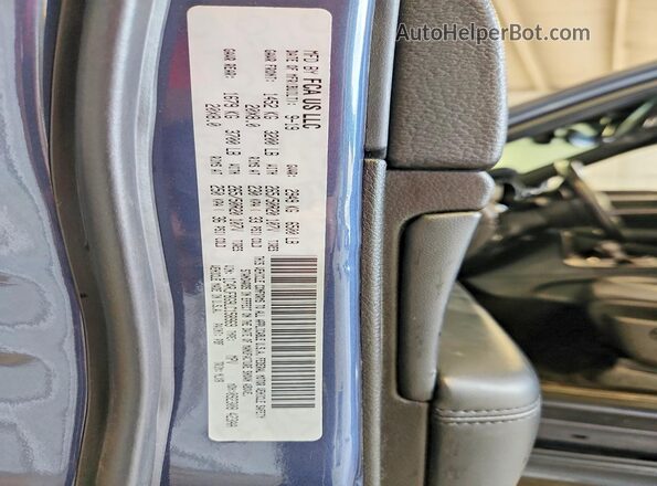 1C4RJFBG9LC158969 2020 JEEP GRAND Blue Vista interior de 360 grados