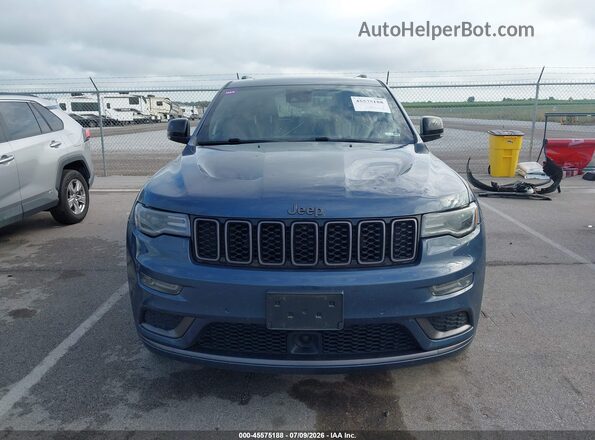 1C4RJFBG9LC372991 2020 JEEP GRAND CHEROKEE Синий Вид щитка приборов
