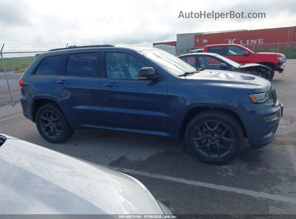 1C4RJFBG9LC372991 2020 JEEP GRAND CHEROKEE Синий Вид задней части салона