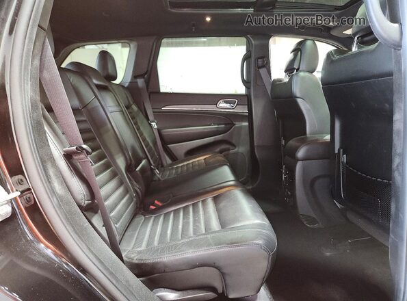 1C4RJFBG9LC388642 2020 JEEP GRAND Black Rear interior view