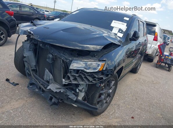 1C4RJFBG9LC424488 2020 JEEP GRAND CHEROKEE Black Առջևի ձախ երեք քառորդ տեսարան