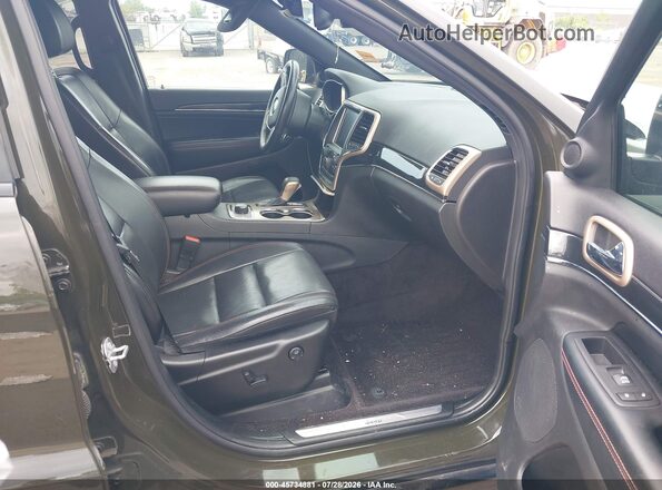 1C4RJFBGXGC489713 2016 JEEP GRAND CHEROKEE Brown Widok wnętrza z przodu