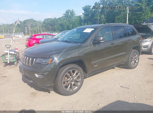 1C4RJFBGXHC668609 2017 JEEP GRAND CHEROKEE Gray Vista tres cuartos delantera izquierda