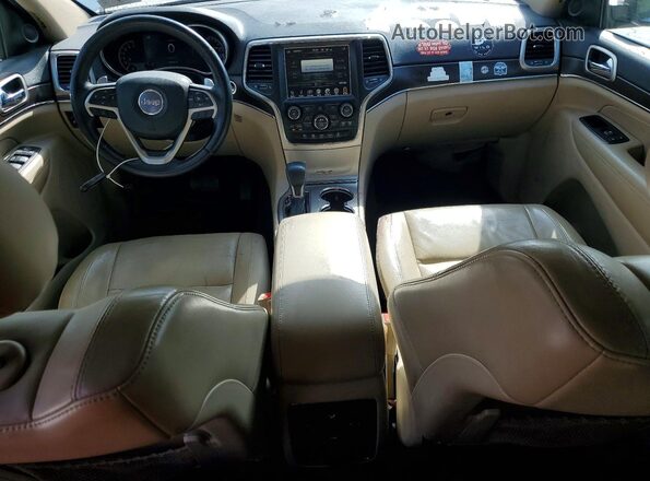 1C4RJFBGXHC741655 2017 JEEP GRAND Белый Вид панели приборов