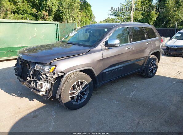 1C4RJFBGXHC751554 2017 JEEP GRAND CHEROKEE Gray Przód lewy