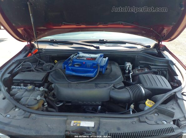 1C4RJFBGXHC863304 2017 JEEP GRAND CHEROKEE Maroon Widok z tyłu