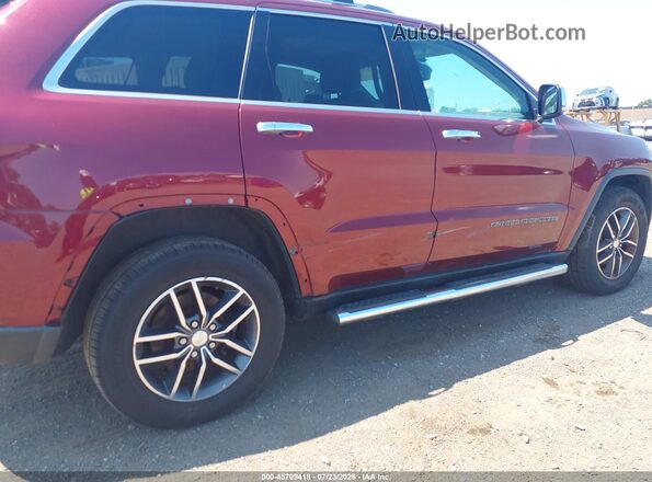 1C4RJFBGXHC863304 2017 JEEP GRAND CHEROKEE Maroon Widok z przodu