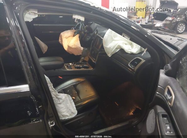 1C4RJFBGXHC876411 2017 JEEP GRAND CHEROKEE Black Вид салону спереду