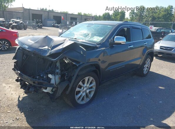1C4RJFBGXHC919838 2017 JEEP GRAND CHEROKEE Серый Передняя левая четверть