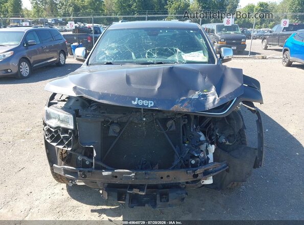 1C4RJFBGXHC919838 2017 JEEP GRAND CHEROKEE Серый Вид панели приборов