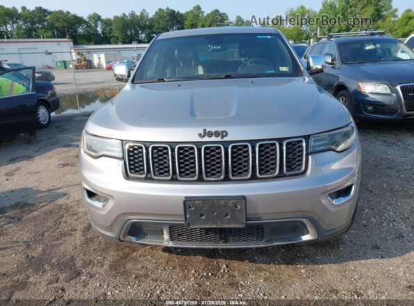 1C4RJFBGXHC921945 2017 JEEP GRAND CHEROKEE Silver Սարքավորումների վահանակի տեսք