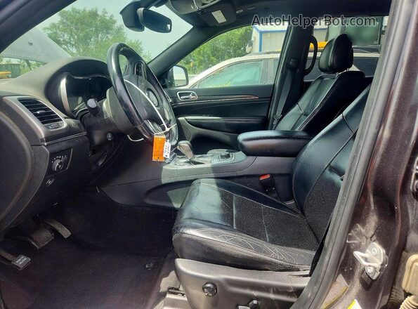 1C4RJFBGXJC303868 2018 JEEP GRAND Gray Front interior view