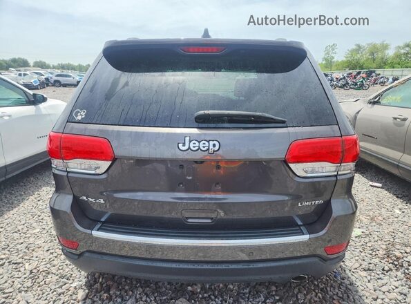 1C4RJFBGXJC303868 2018 JEEP GRAND Gray Rear view