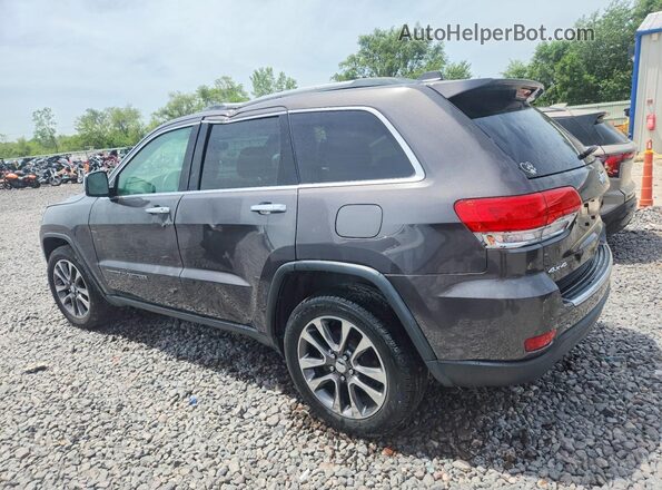1C4RJFBGXJC303868 2018 JEEP GRAND Gray Rear left