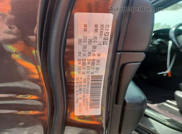 1C4RJFBGXJC303868 2018 JEEP GRAND Gray VIN sticker view