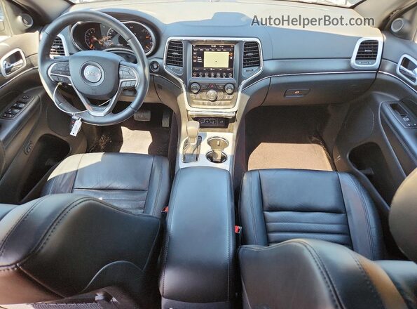 1C4RJFBGXJC332111 2018 JEEP GRAND Black Вид панелі приладів