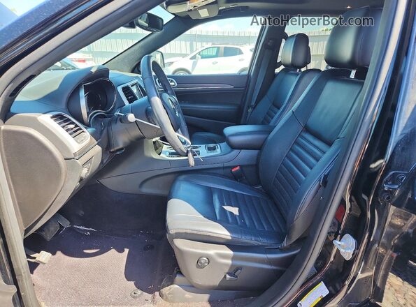 1C4RJFBGXJC332111 2018 JEEP GRAND Black Вид салону спереду