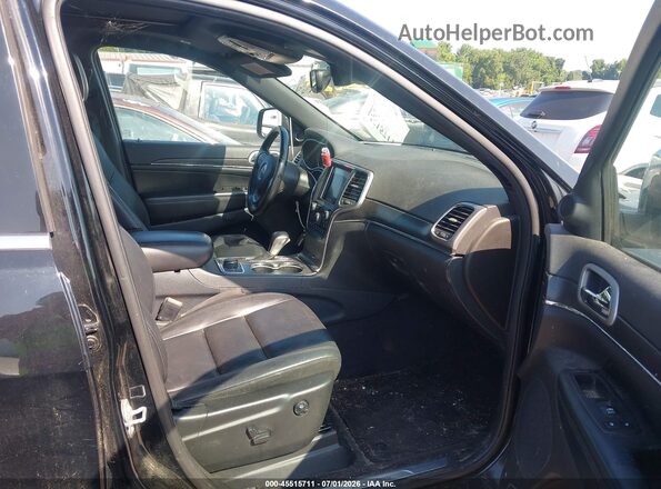 1C4RJFBGXJC343898 2018 JEEP GRAND CHEROKEE Black Front interior view