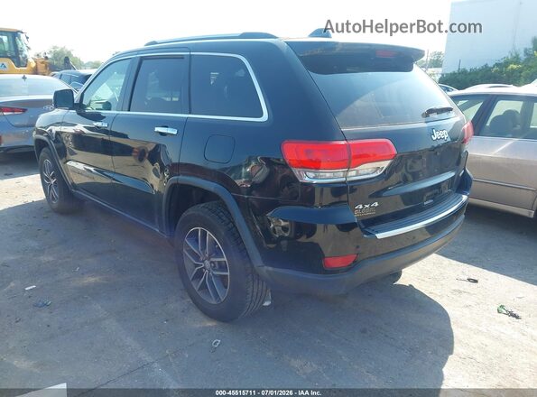 1C4RJFBGXJC343898 2018 JEEP GRAND CHEROKEE Black Rear left
