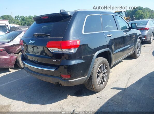 1C4RJFBGXJC343898 2018 JEEP GRAND CHEROKEE Black Rear right