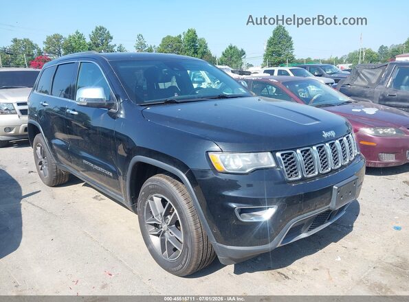 1C4RJFBGXJC343898 2018 JEEP GRAND CHEROKEE Black Rear interior view