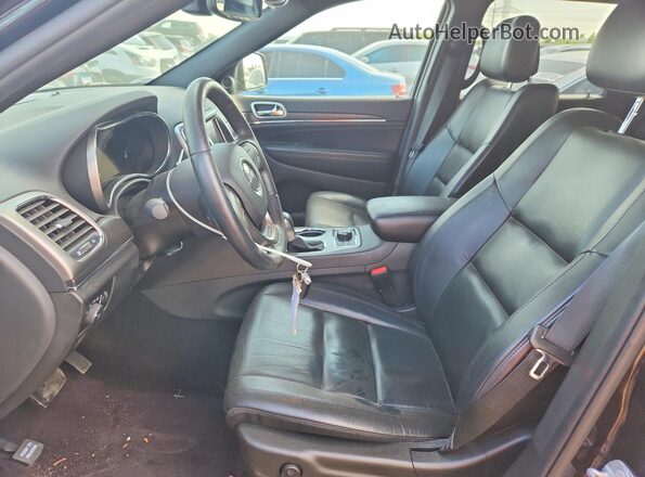 1C4RJFBGXJC450658 2018 JEEP GRAND Black Widok wnętrza z przodu